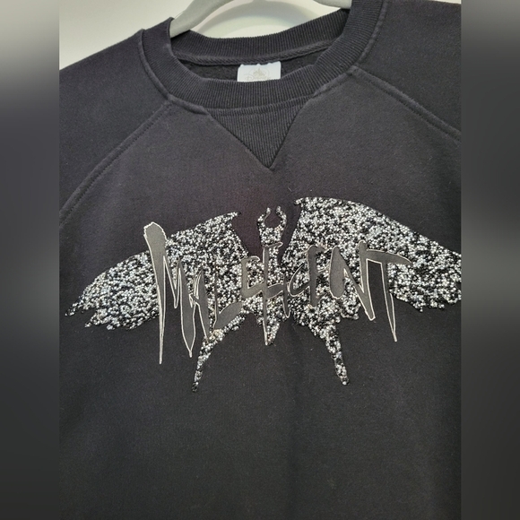 Maleficent Crewneck Sweatshirt in Black Size Small - Picture 5 of 8